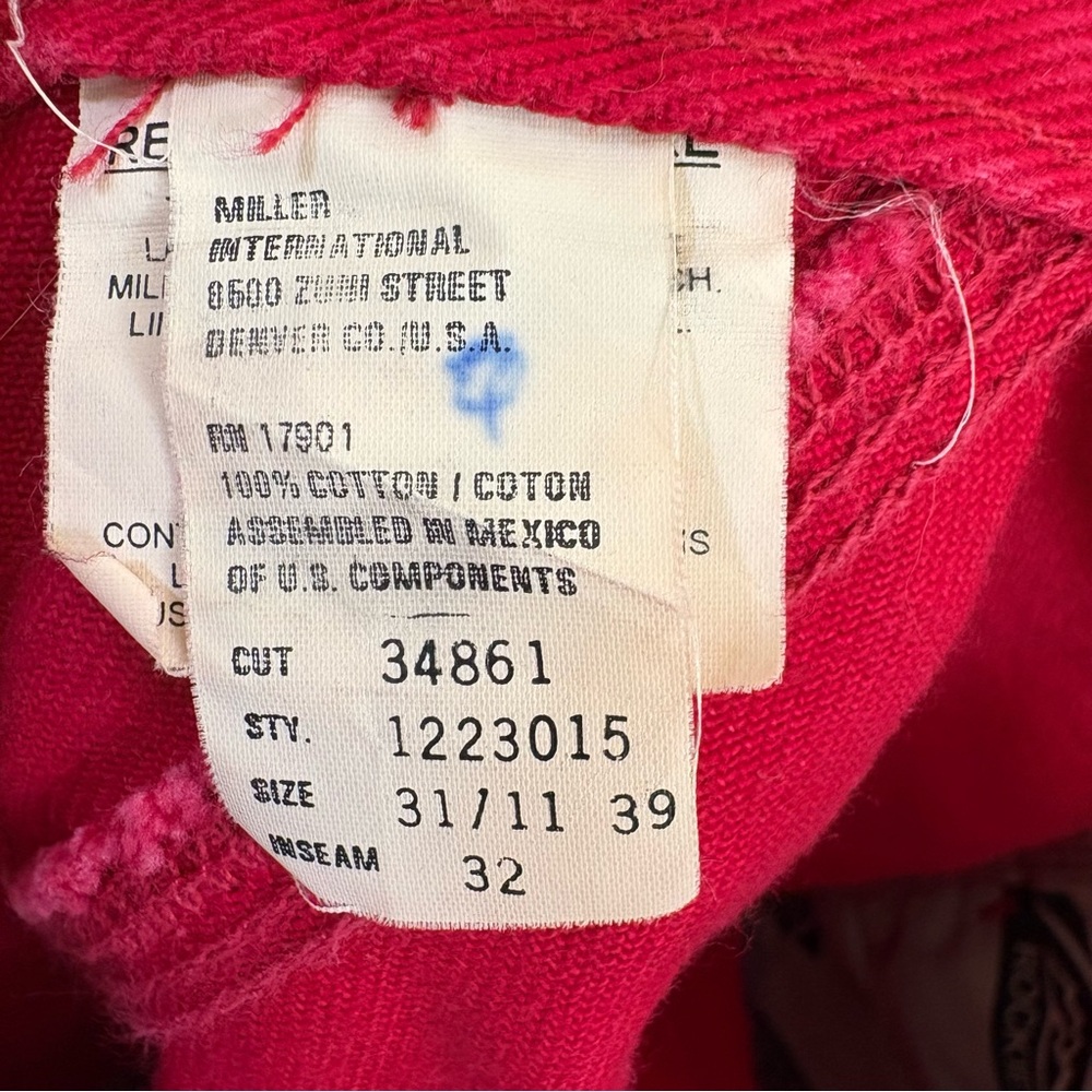 Rockies Red Rodeo Bareback High Rise Mom Jeans Women’s 31 - Picture 8 of 11